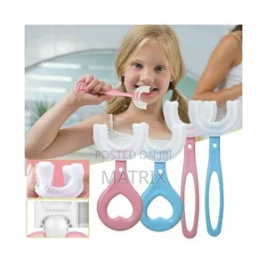 Kids Toothbrush Silicone U Shaped