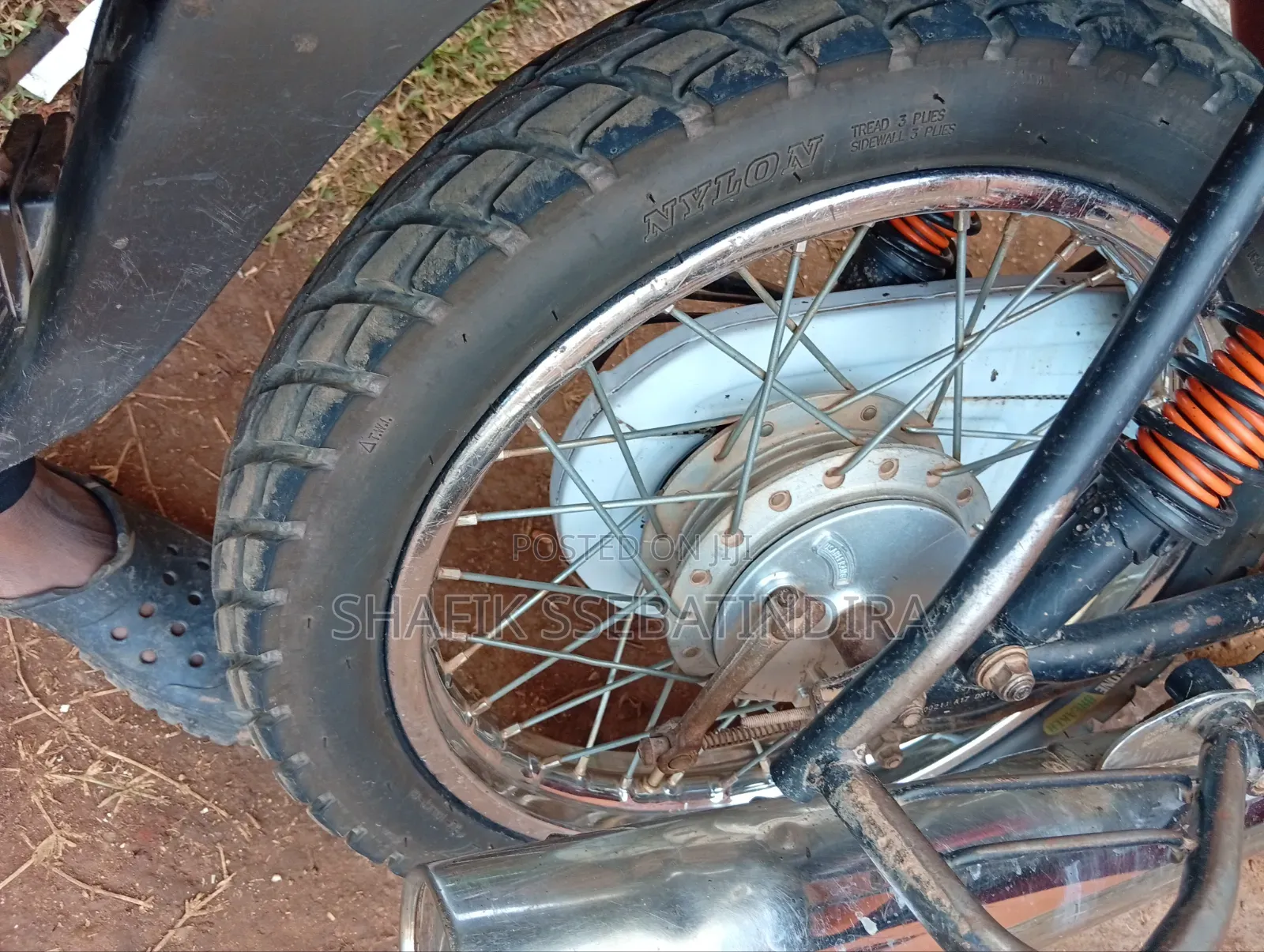 Bajaj Boxer 100 2012 Red