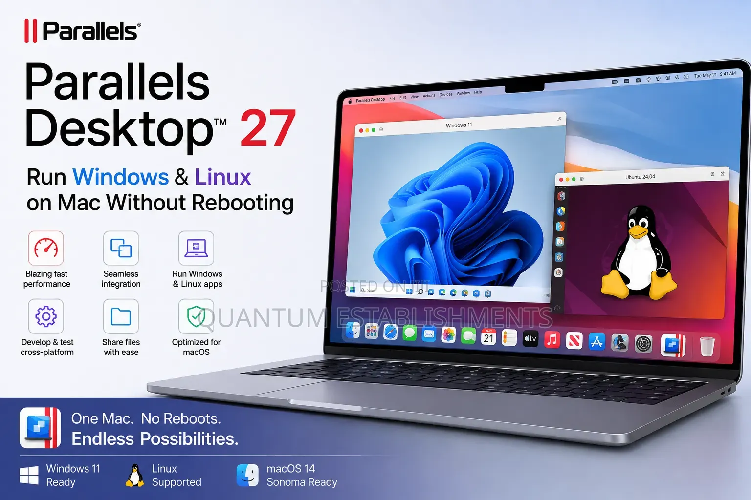 Parallels Desktop 27 | Run Windows and Linux on Mac Without Rebooting