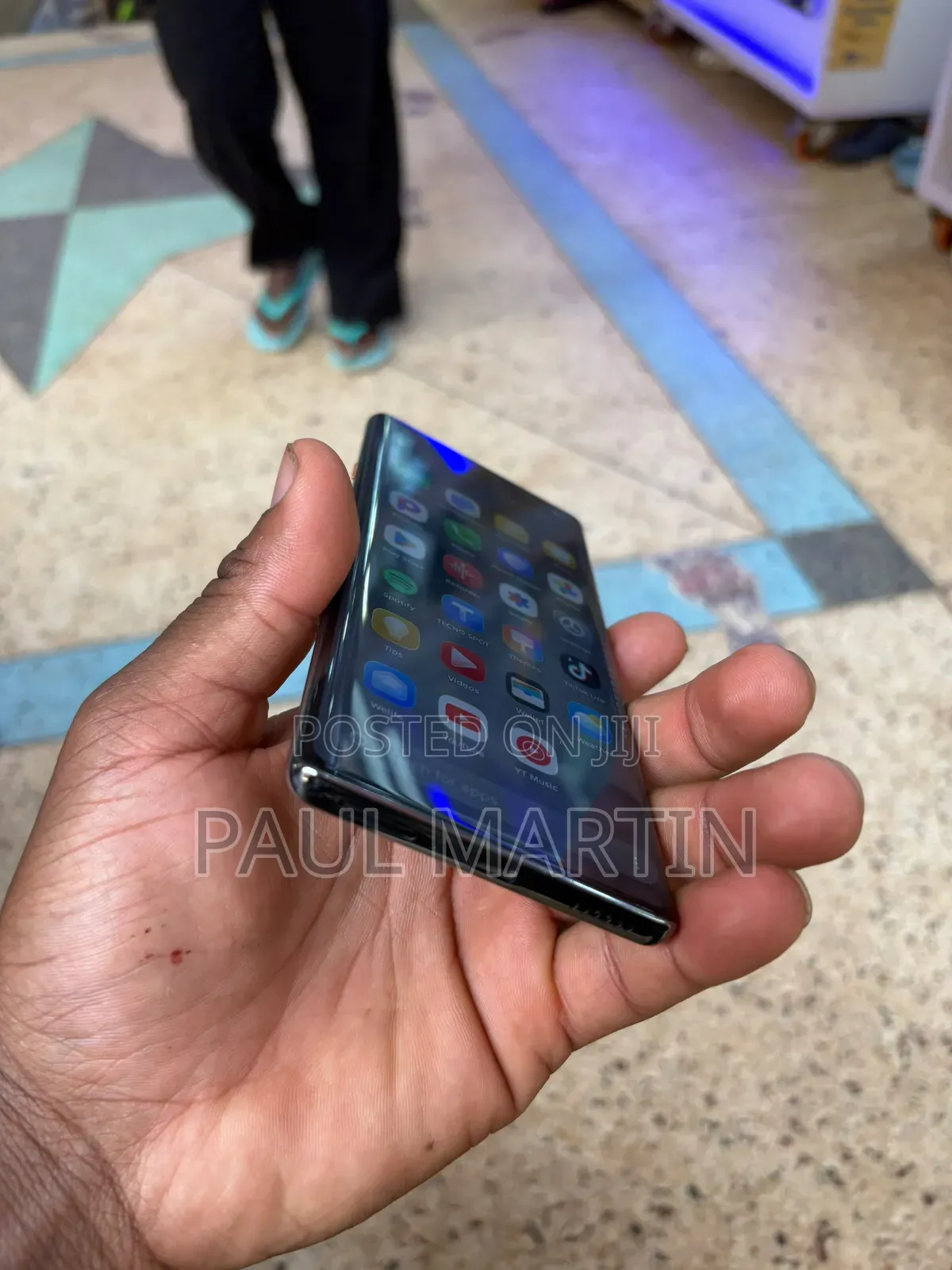 New Tecno Camon 40 Pro 4G 256 GB Black