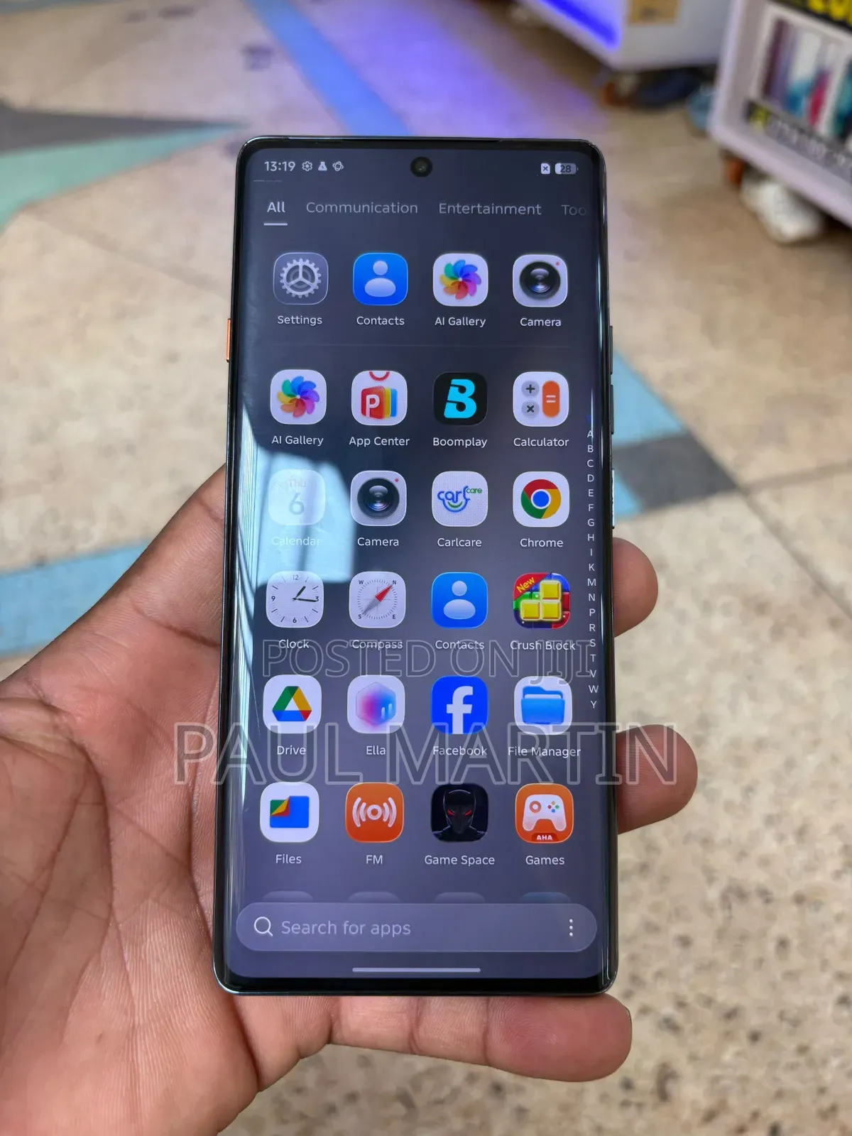 New Tecno Camon 40 Pro 4G 256 GB Black