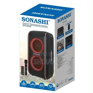 Sonashi Single Microphone Rechargeable Speaker