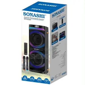 Sonashi Dual Microphone Rechargeable Speaker