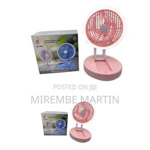 Multi-Functional Folding Storage Table Lamp and Circulating Fan