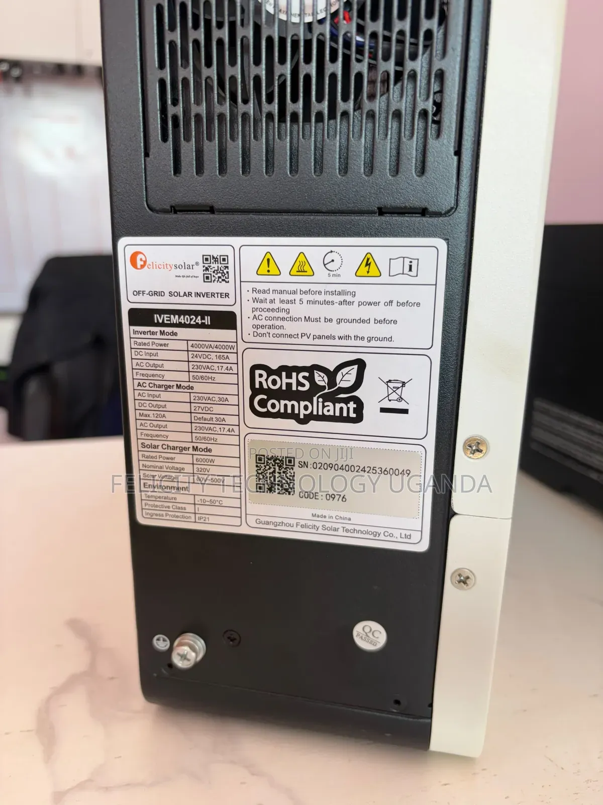 2.56kwh 24v With 4kva
