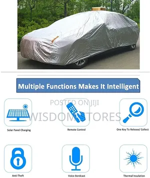 Automatic Car Cover (Solar Charging)