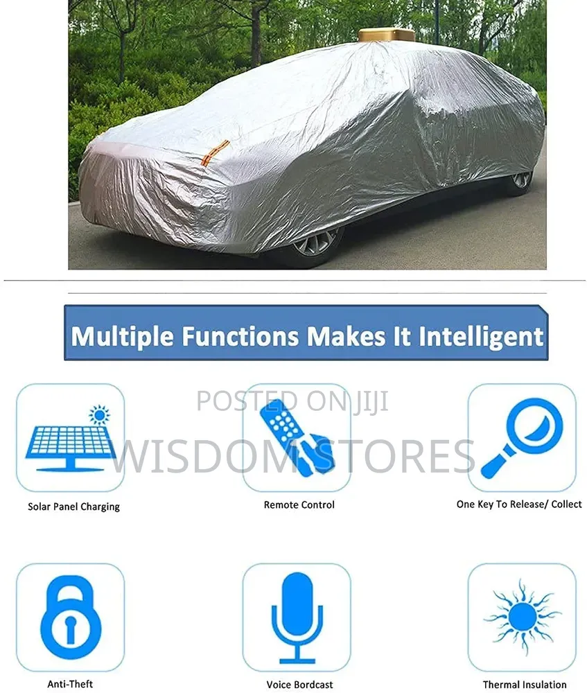 Automatic Car Cover (Solar Charging)