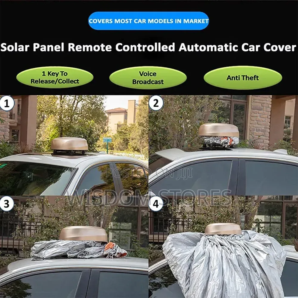 Automatic Car Cover (Solar Charging)