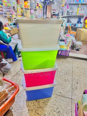Clothes Organizing Plastic Storage Boxes 30litres