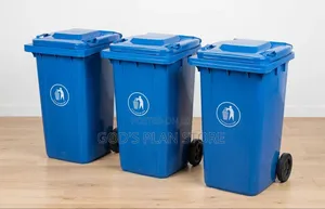 Secure Waste 120litres Plastic Dust Bins Plastic Dust Bins 120litres