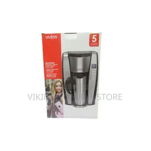 Personal Thermo Coffee Maker Machine With Timer and Insulated Cup