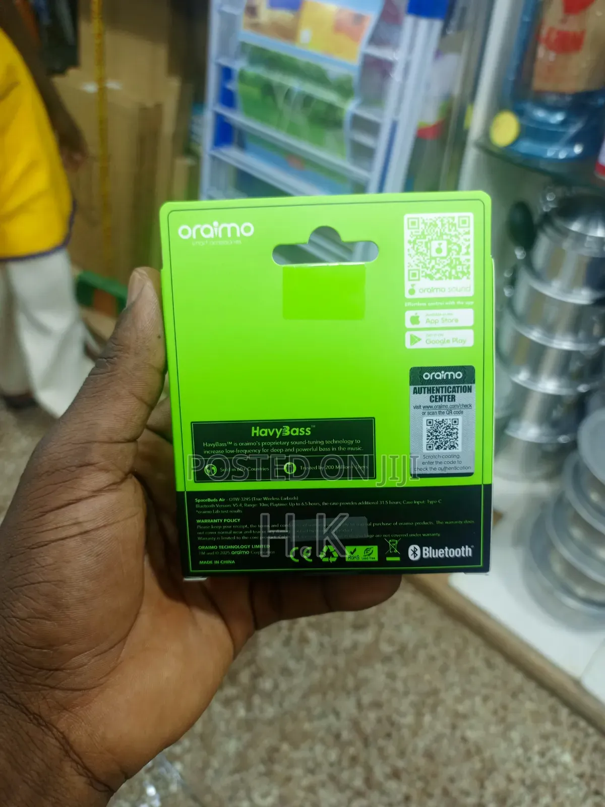 Oraimo SpaceBuds Air (Model OTW-324S)