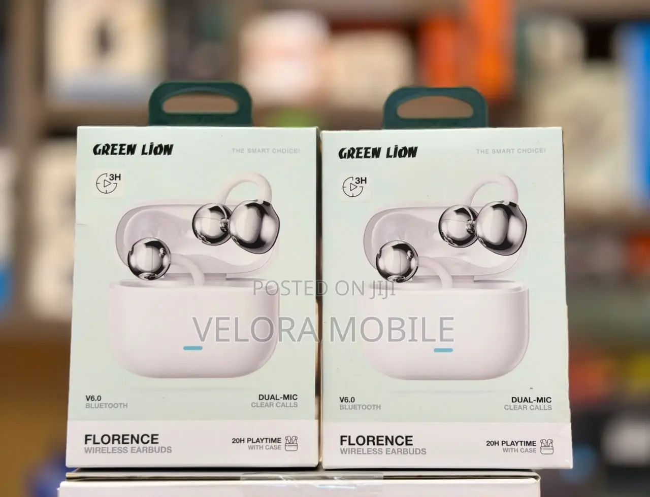 Green Lion Florence Clip on True Wireless Earbuds