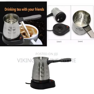 Sokany 0.5L Coffee Maker Machine Stainless Steel Electrical Kettle Pot