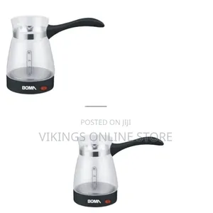 Boma 600ml Coffee Maker Pot, Glass Electrical Coffee Kettle
