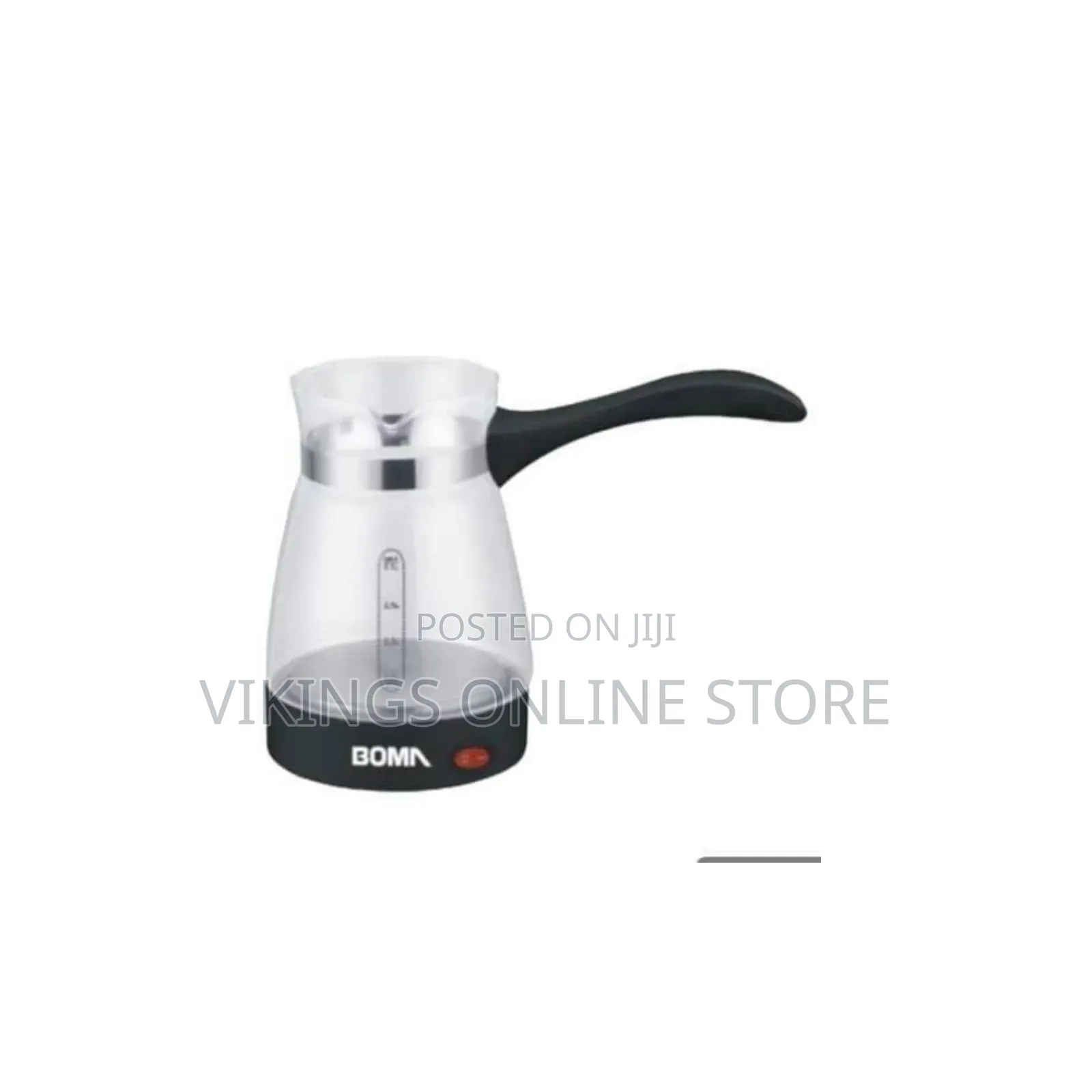 Boma 600ml Coffee Maker Pot, Glass Electrical Coffee Kettle
