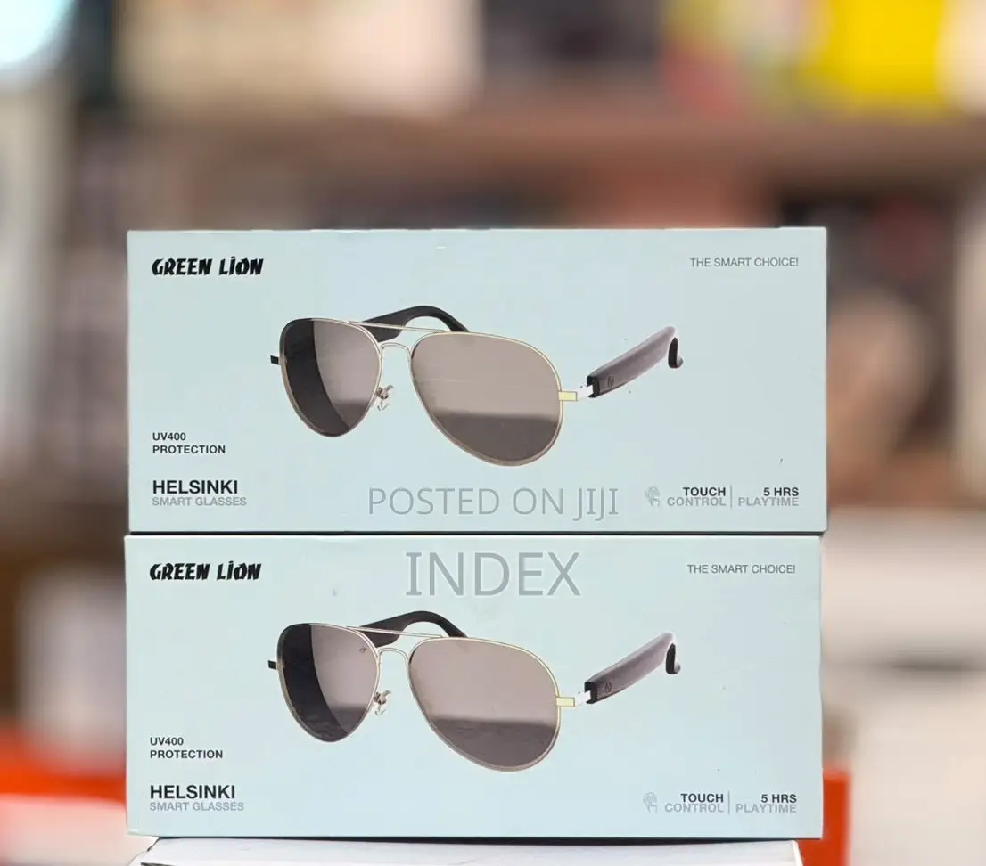 Green Lion Helsinki Smart Glasses With Polarized Anti-Blue Lens