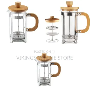 800ml Bamboo/Stainless Steel French Press Coffee Espresso Tea Maker