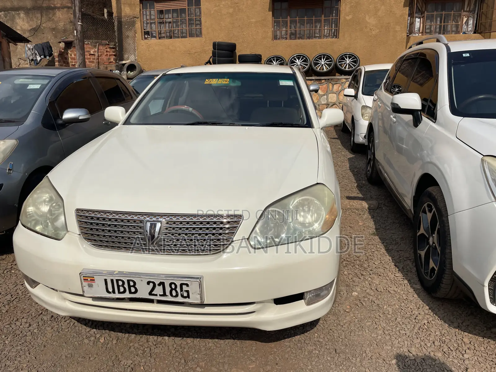 Toyota Mark II 2002 Pearl