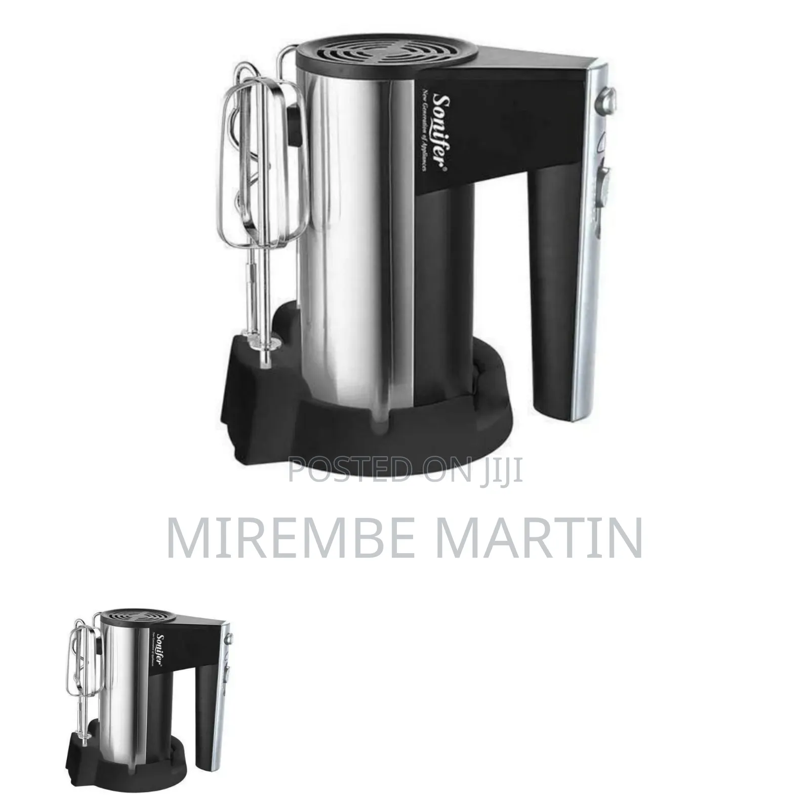 Sonifer Premium Electric Hand Mixer With Storage Base