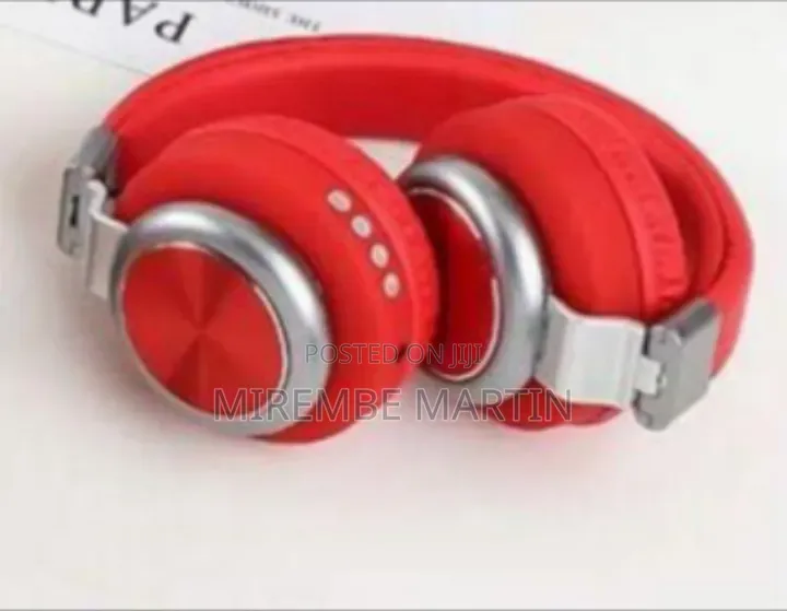 Sleek Over-Ear Wireless Headphones With Integrated Controls