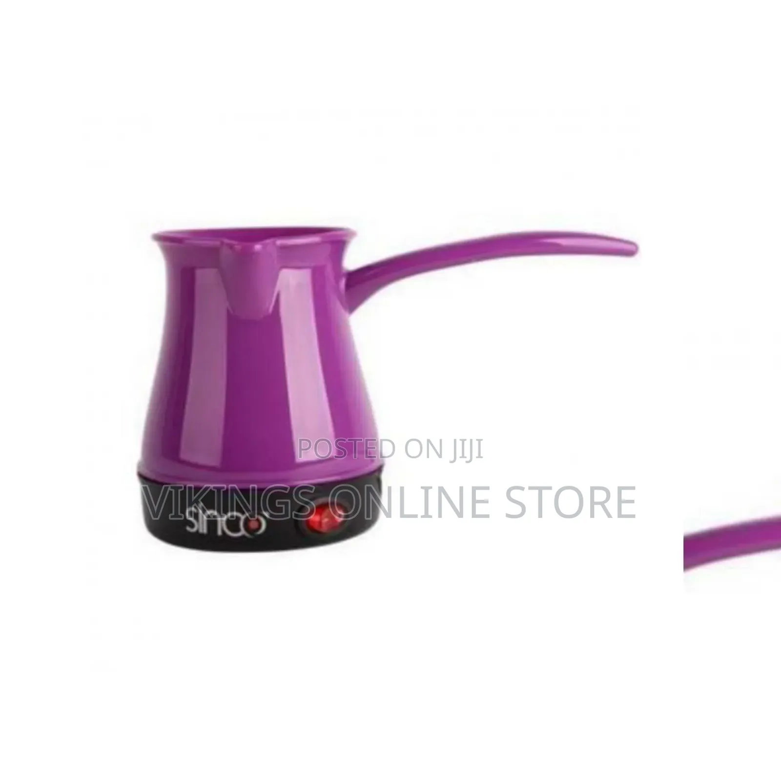 Sinbo Electric Mini Coffee Maker, 3Cups - Purple