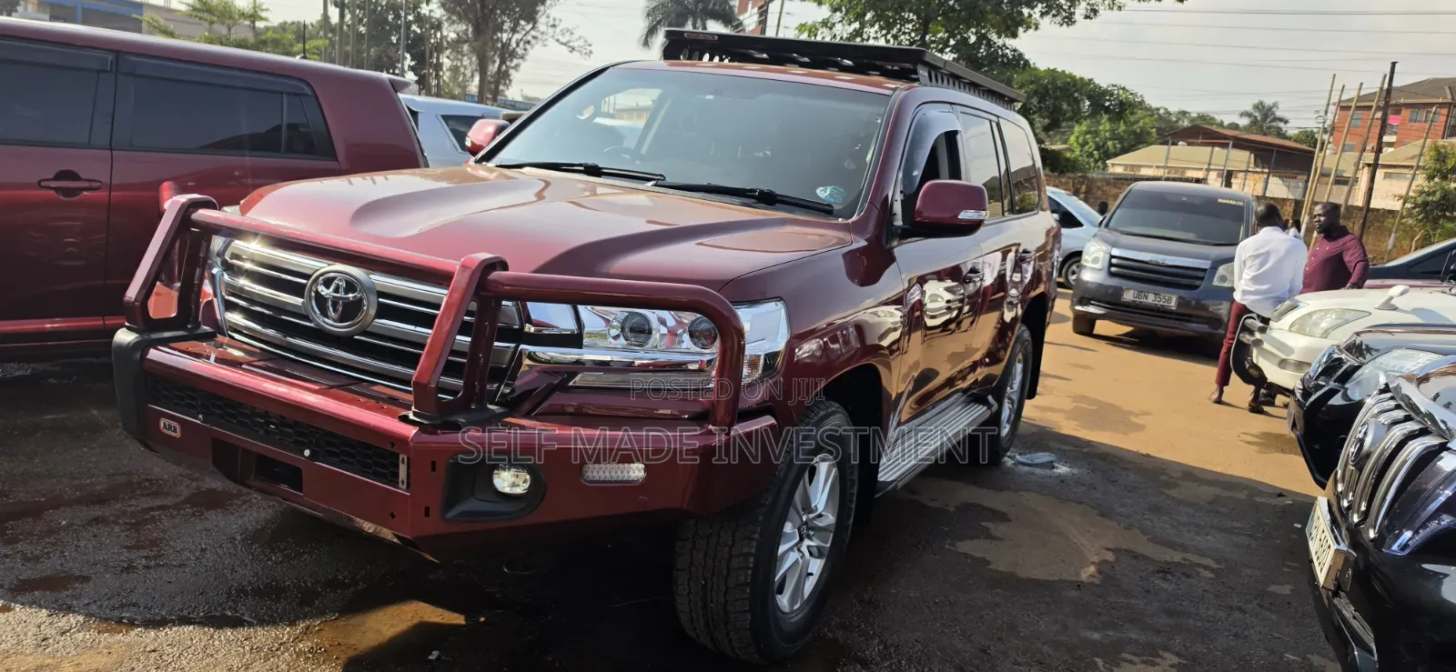 Toyota Land Cruiser 2020 Red