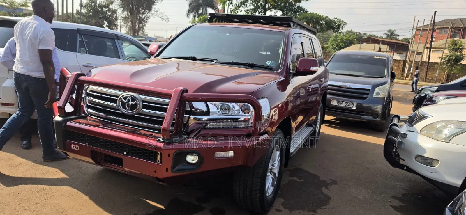Toyota Land Cruiser 2020 Red