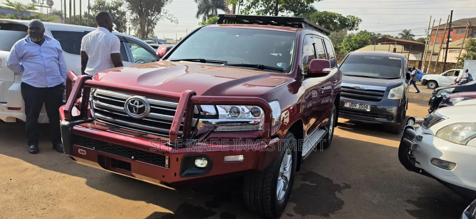Toyota Land Cruiser 2020 Red