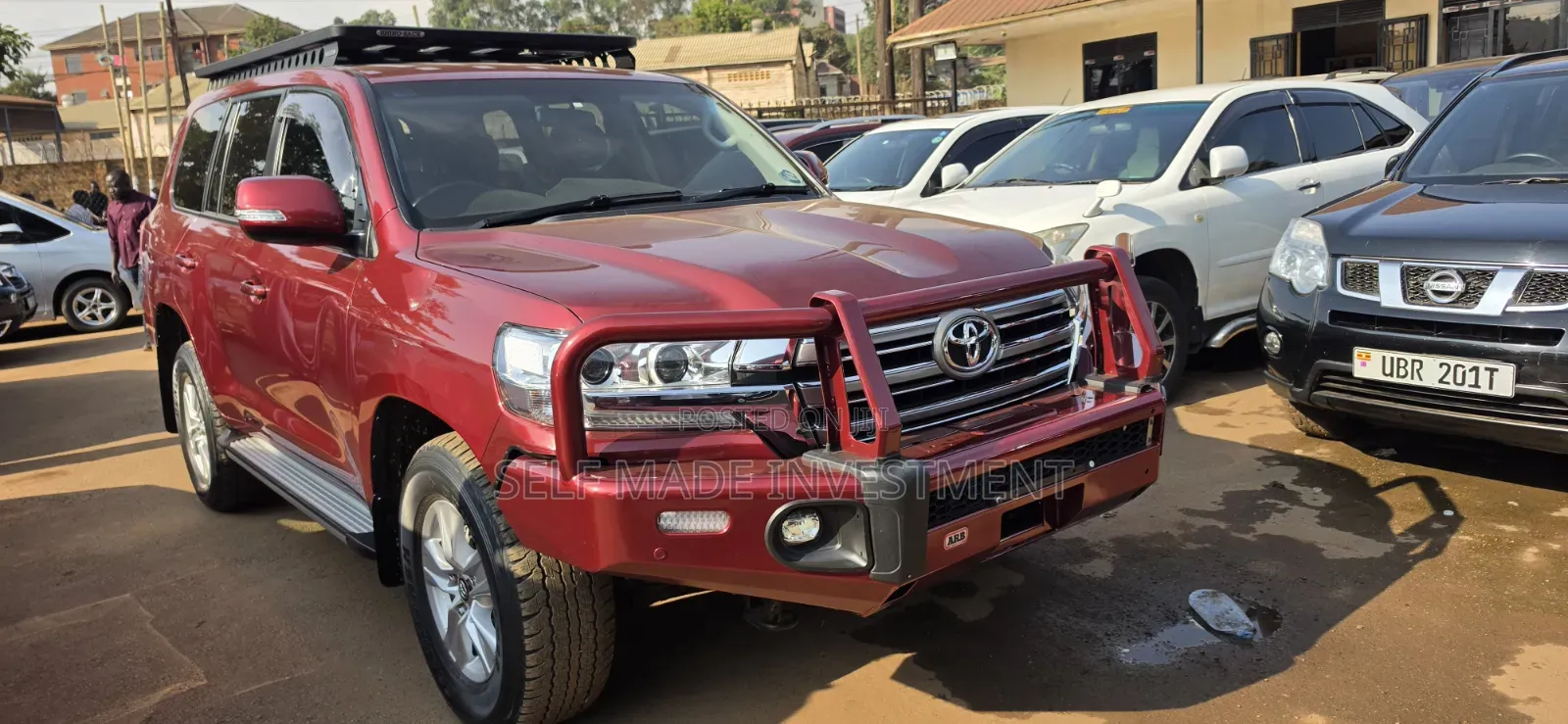 Toyota Land Cruiser 2020 Red