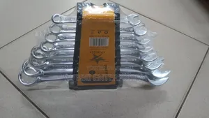 Heavy Duty Combination Wrench 8pc (8,10,12m,14,17,19, 22,24mm)