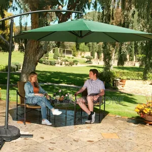 Forest Green Compound Outdoor Umbrella