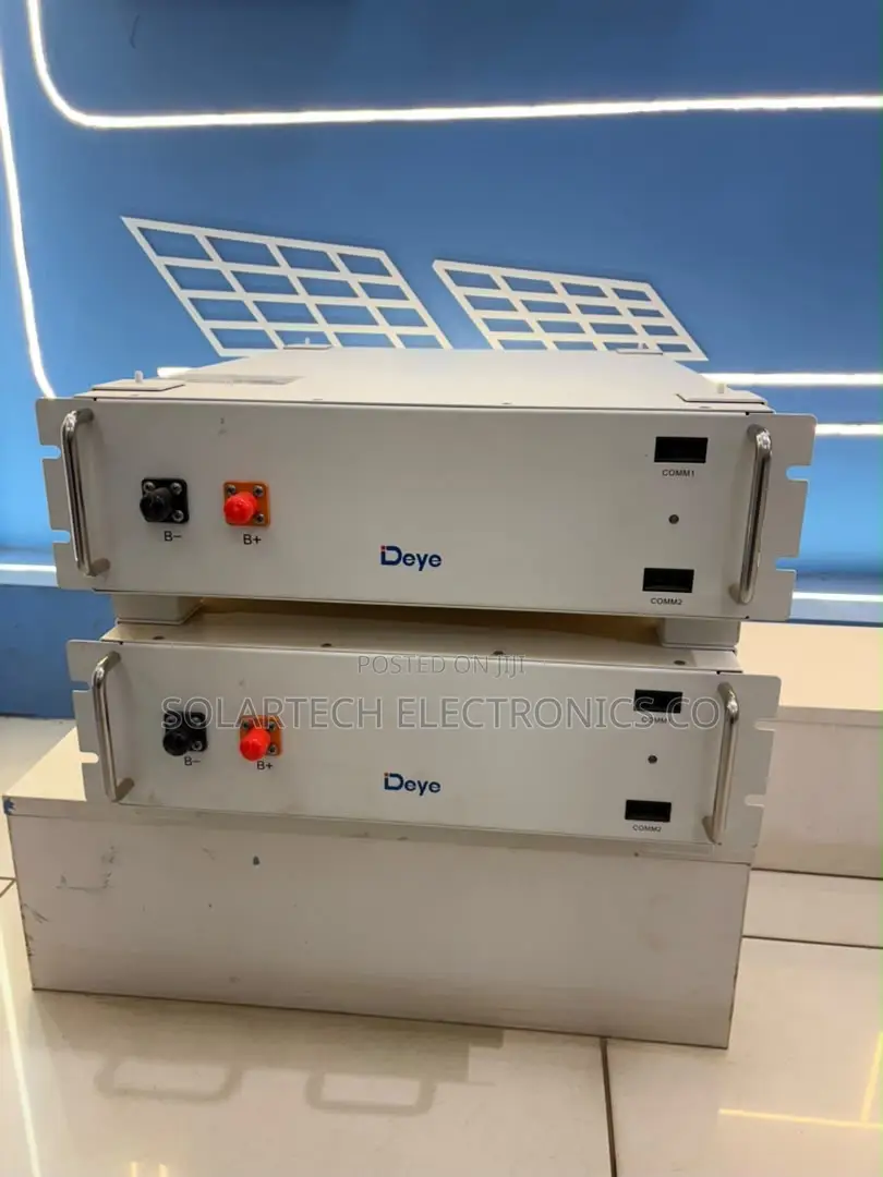 Deye BOS-G 5.12kWh HV Lithium Battery 100Ah 6000 