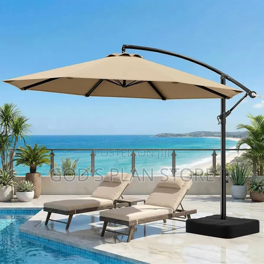 Dreamline Side Pole Garden Umbrellas Outdoor Garden Umbrellas