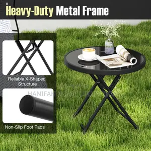 Heavy-Duty Metal Folding Table