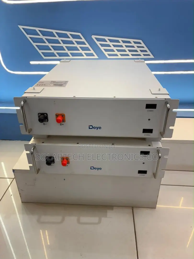 Deye BOS-G HV Solar Battery 100Ah 5.12kWh CAN RS485 BMS