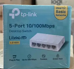 T-Plink 5-Port 10/100mbps