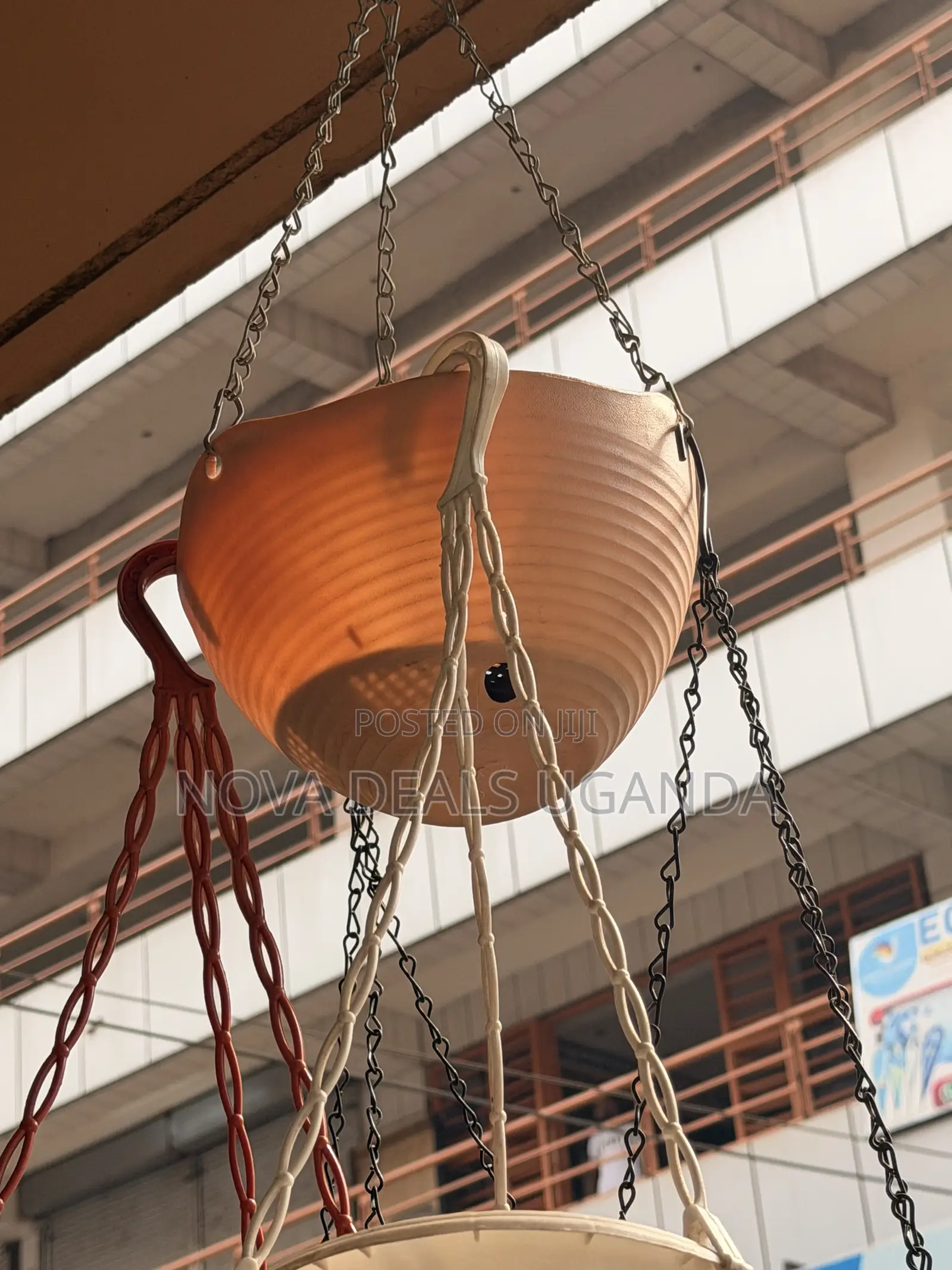 Hanging Plant Pot, 2pcs Self-Watering Indoor Hanging Plante