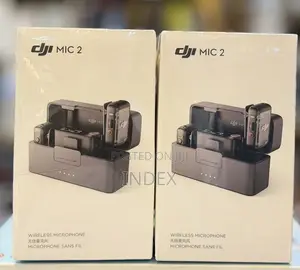 DJI Mic 2 (2 TX + 1 RX + Charging Case), Wireless Microphone