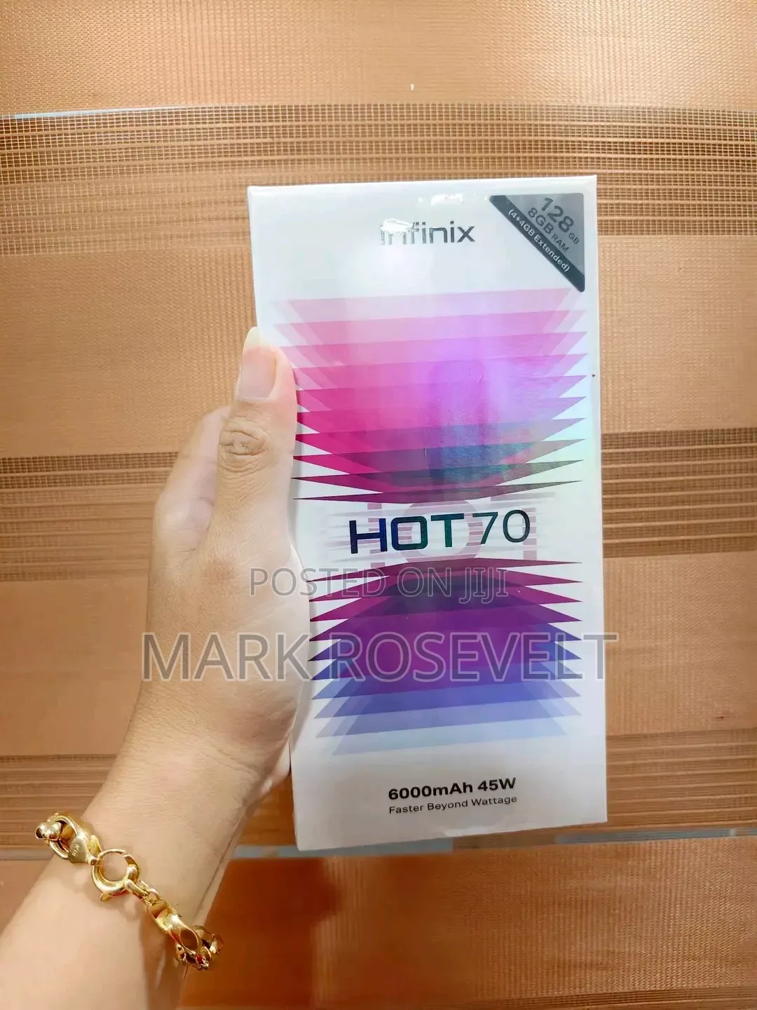 New Infinix Hot 70 128 GB White