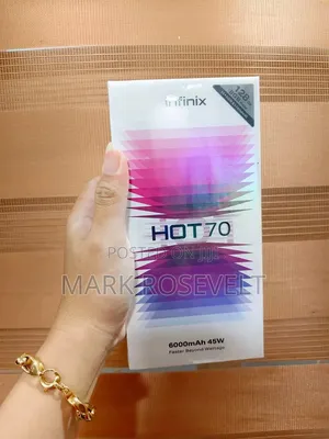 New Infinix Hot 70 128 GB White