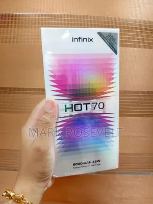 New Infinix Hot 70 128 GB White