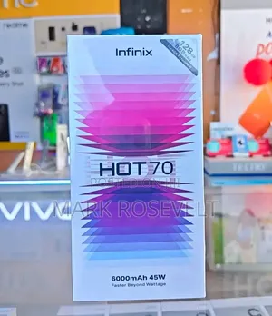 New Infinix Hot 70 128 GB White