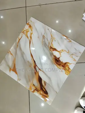 Marble Floor PVC Carpets High Durability Per Squaremeter
