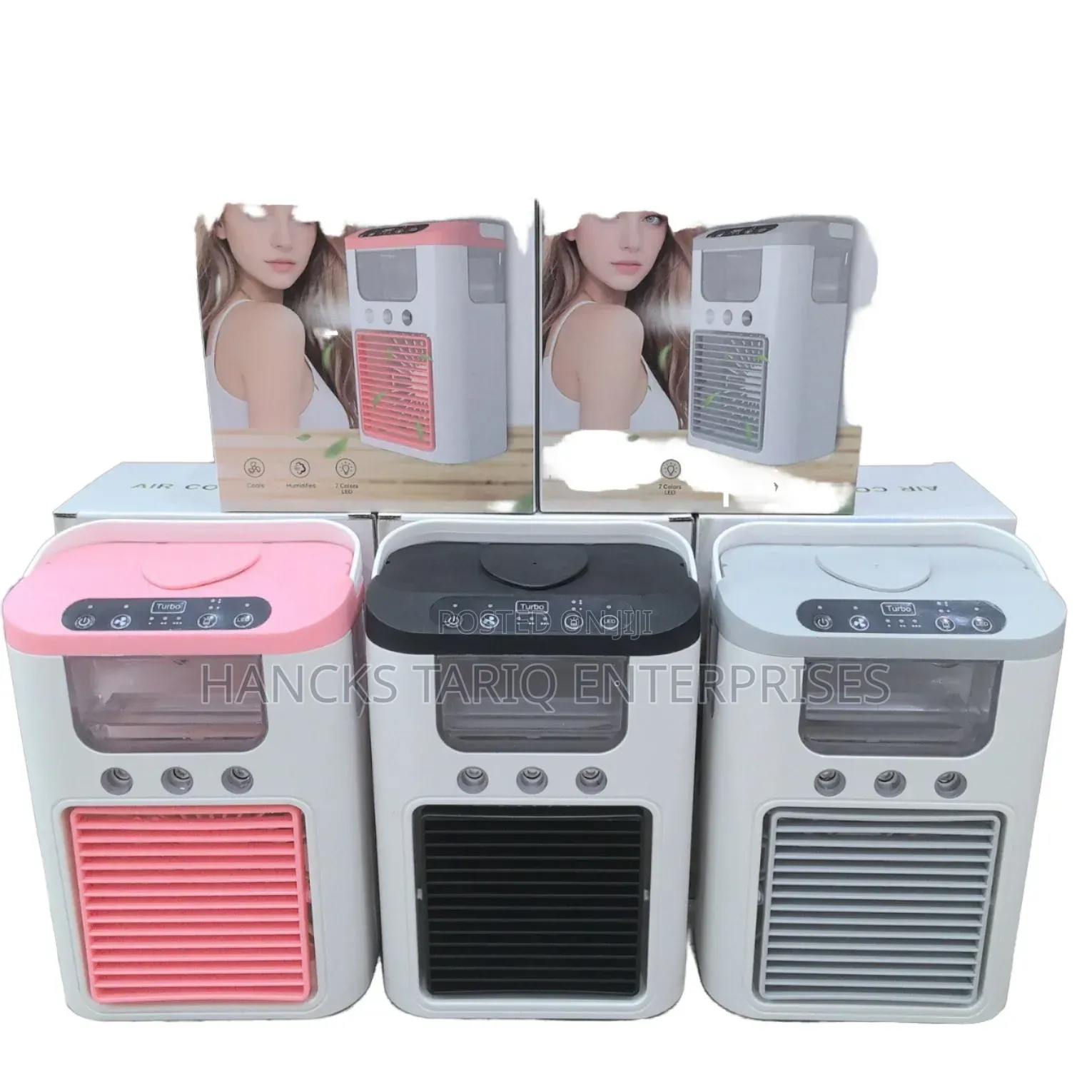 Portable Desktop Air Conditioner and Evaporative Cooler Fan