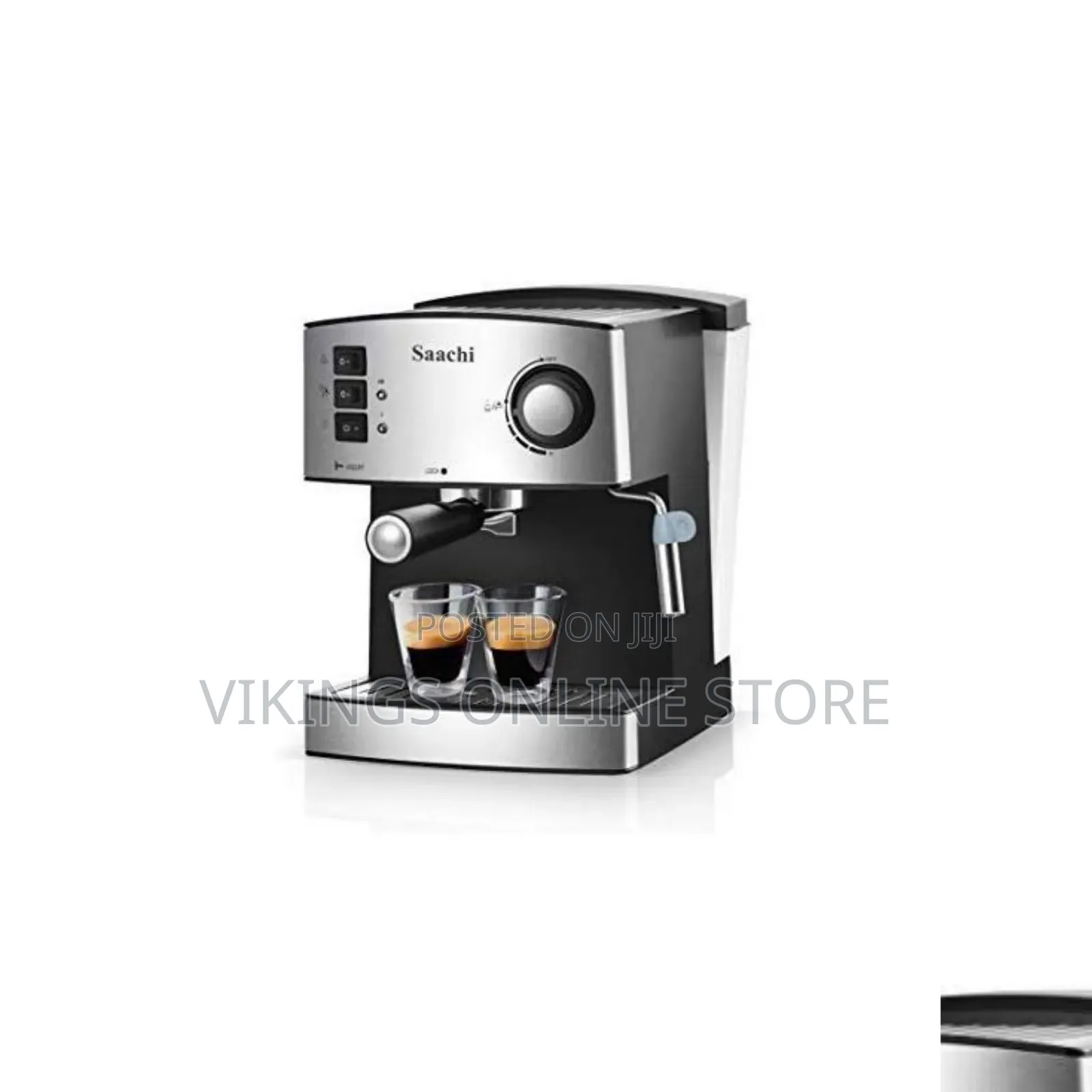 Saachi NL-COF-7055 All in 1 Coffee Maker - Silver, Black