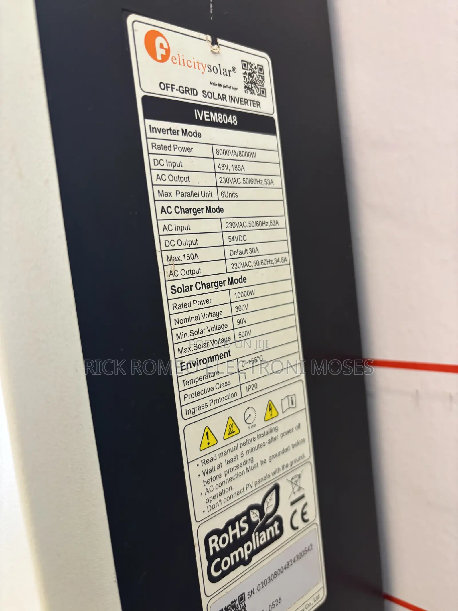 8kva 48v Hybrid Inverter