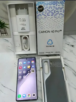 New Tecno Camon 40 Pro 5G 256 GB Black