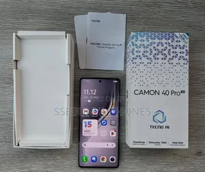 New Tecno Camon 40 Pro 5G 256 GB Black