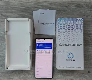 New Tecno Camon 40 Pro 5G 256 GB Black